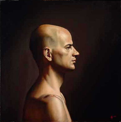 "Gonzalo" portrait by artist David Hewson