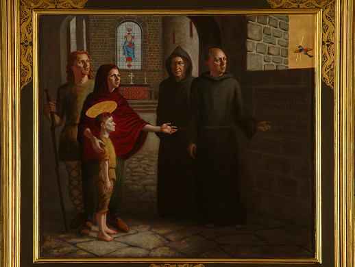 "St. Bede" by artist David Hewson